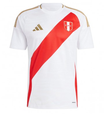 Peru Replica Home Stadium Shirt Copa America 2024 Short Sleeve